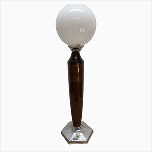 Lámpara de mesa francesa Art Déco, años 30