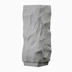 Jarrón de porcelana en blanco mate de Seltmann & Weiden, años 60