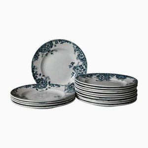 Flat Plates Service, 1920s, Set of 15