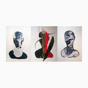 Stefano Mazzolini, S3A, 2022, Collage auf Papier