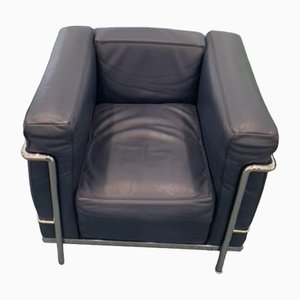 Set of LC2 Chairs by Le Corbusier for Cassina, 1950s