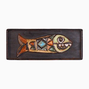 Targa da parete di Roland Zobel per Les Cyclades, anni '60