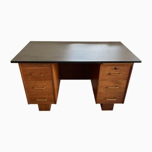 Vintage Schreibtisch aus Holz