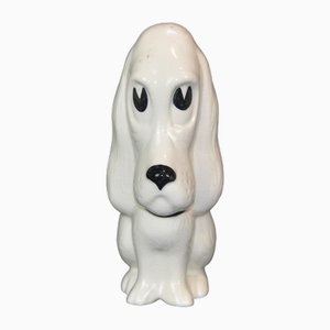 Englischer Weißer Cocker Hund von Sylvac, 1970er