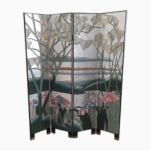 Biombo estilo Art Déco, años 80