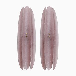 Italian Murano Glass Sconces, Set of 2