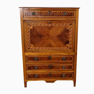 Louis Xvi Period Secretary in Marquetry