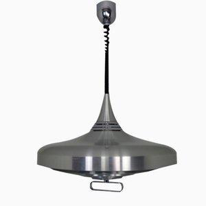 Große verstellbare dänische Deckenlampe, 1960er