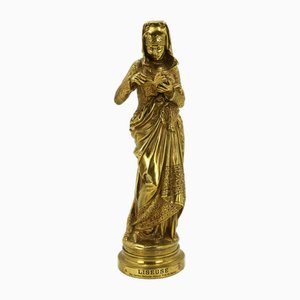 Albert-Ernest Carrier-Belleuse, Femme Lisant, 1880, Bronze