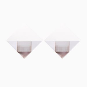 Rombo Wall Lights by Miguel Milá, Spain, 1984, Set of 2