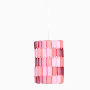 Vintage Danish Facet Pop Pendant Lamp by Louis Weisdorf for Lyfa, 1972