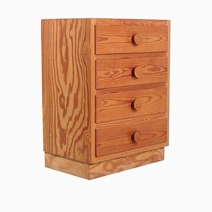 Small Chest of Drawers in Pinewood, 1970s