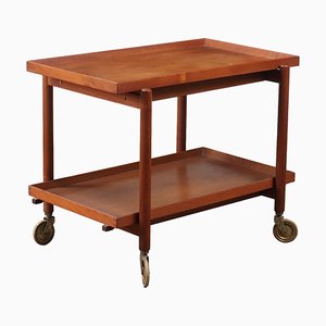 Vintage Kitchen Cart in Teak, 1960s