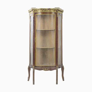 Display Cabinet with Mahogany and Glass, 1950s