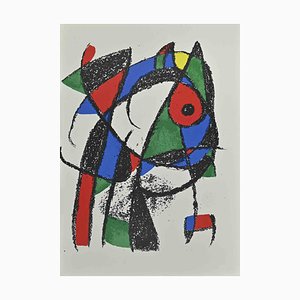 Joan Miró, Miró Lithographe II, Plate I, Lithograph, 1975