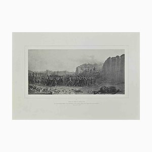 Auguste Raffet, The Breaches, Radierung, 1849