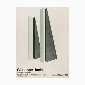 Giuseppe Uncini, Drawings and Projects, Offset Print, 1976