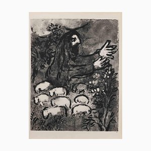 Marc Chagall, Le Berger de la Colline, Héliogravure, 1960