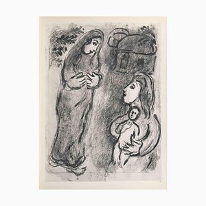 Marc Chagall, Agar, Sarah's Servant, Héliogravure, 1960