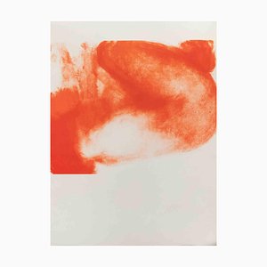 Claude Garache, Frau, Lithographie, 1975