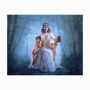 Sandra de Jaume, Luperca de Romulo y Remo, 2019, Acrílico sobre lienzo