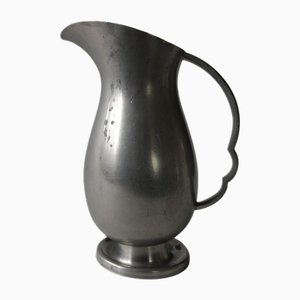 Antique Art Deco Pewter/Tin Jug from Svensk Tenn, 1920s