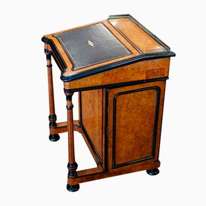 Regency Davenport Desk in Burr Walnut