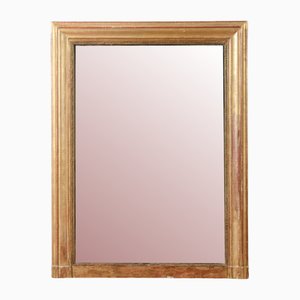 Antique Mirror with Gilded Frame, 19th Century