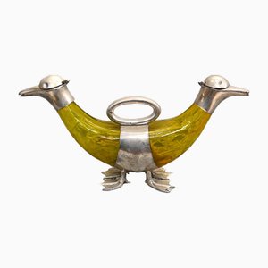 Carafe Canard Plaqué Argent