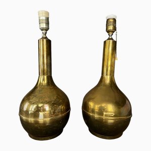 Dänische Vintage Tischlampen, 1960, 2er Set