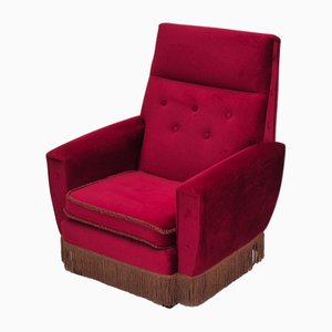 Danish Highback Armchair, 1970s