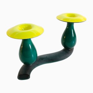 Murano Glass Sculptural Antefila Centerpiece by Emmanuel Babled for Venini, 1993
