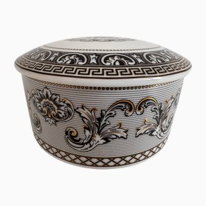 Maqueterie Box with Lid by Versace for Rosenthal, 1990s