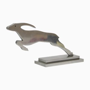 Art Deco Hirschskulptur, 1920er-1940er