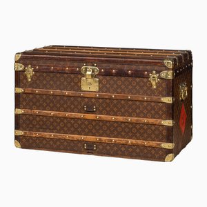 Antiker Kurierkoffer aus Monogram Canvas, 20. Jh. von Louis Vuitton, Frankreich, 1920er