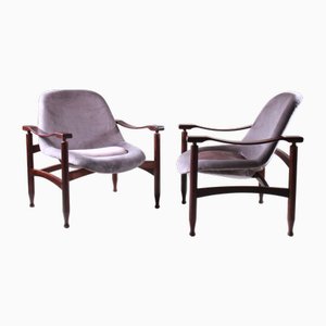 Set of Scandinavian Armchairs, 1960