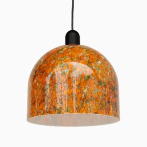 Glass Pendant Light from Peill & Putzler, 1970s