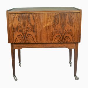 Danish Rosewood Sewing Box, 1960s