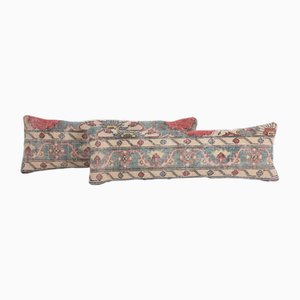 Türkischer Teppich Teppich Kissenbezüge, 2010er, 2er Set