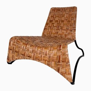 Chaise Modèle Måsö en Rotin Tissé par Maria Vinka pour Ikea, Suède, 2008