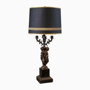 Lampada da scrivania moderna, metà XX secolo, fine XX secolo, nera