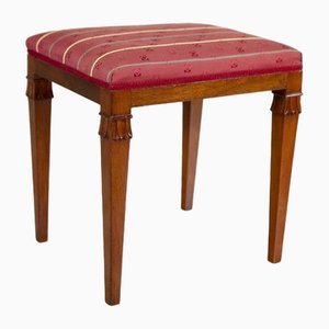 Hocker aus Mahagoni, 20. Jh.