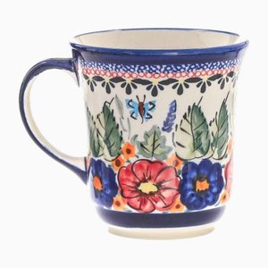 300 ml Ceramic Mug by Ceramika Boleslawiec, Set of 4