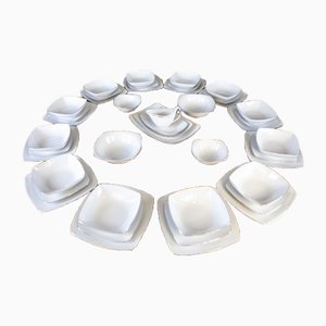 12-Person Dinner Service by Porcelana Ćmielów, Set of 44