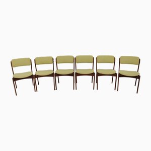 Teak Dining Chairs by Erik Buch, Denmark, 1960s, Set of 6