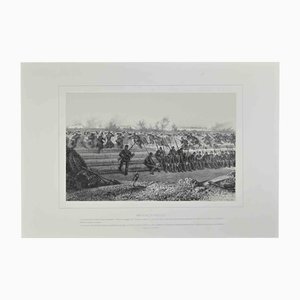 Auguste Raffet, The French Attack, Etching, Late 19th Century