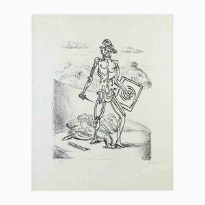 Giorgio De Chirico, Le Gladiateur, Lithograph, 1929