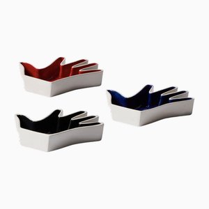 Ceramics Pin Tray by Luisa Parisi for Cassina, Set of 3