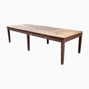 Large Provincial Dining Table, 19th Century