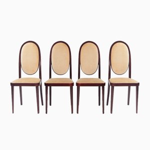 Model 567 Highback Chairs by Otto Prutscher for Thonet, 1980s, Set of 4